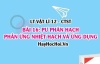 Định luật bảo toàn điện tích và bảo toàn số khối, phản ứng phân hạch, phản ứng nhiệt hạch? Vật lí 12 bài 16 CTST